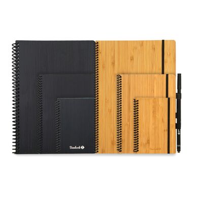 Bambook Classic Notitieboek - Softcover - A4 - Blanco & Gelinieerd