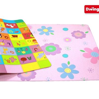 Spielmatte - Dwinguler - Blumengarten - Groß - 2,3,*1,4m*15mm