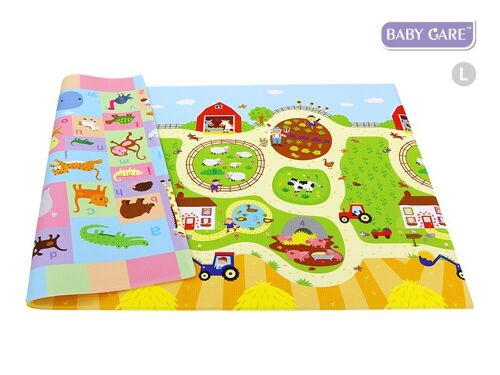 Spielmatte - Babypflege von Dwinguler - Busy Farm - Large - 2,1m*1,4m*13mm