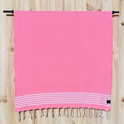 Fouta NAZ Rose Fluo