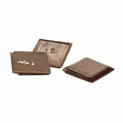 CHOCOLATE-CARAQUE WITH SALT - 120gr bag