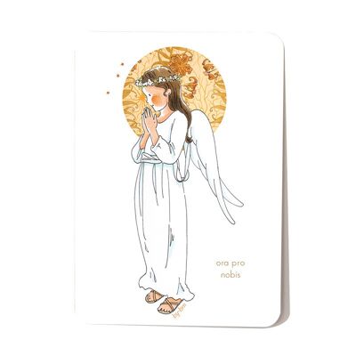 Communion Card - Good Brown Angel
