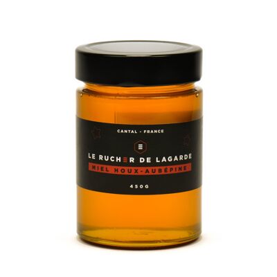 HOLLY HONEY and HAWTHINE 450g Origin Cantal France