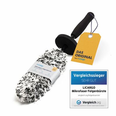 31x Mikrofaser Felgenbürsten (extra dünn) - Für eine schonende Reinigung bis tief ins Felgenbett - Ideal für hochwertige Felgen - Microfaser Felgenbürste Alufelgen, Auto Felgen Bürste