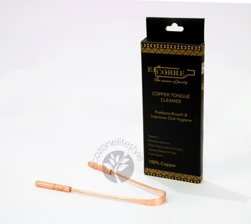 Pure Copper Tongue Cleaner with Box