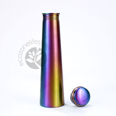 Rainbow Tower Copper Bottle - 850ML