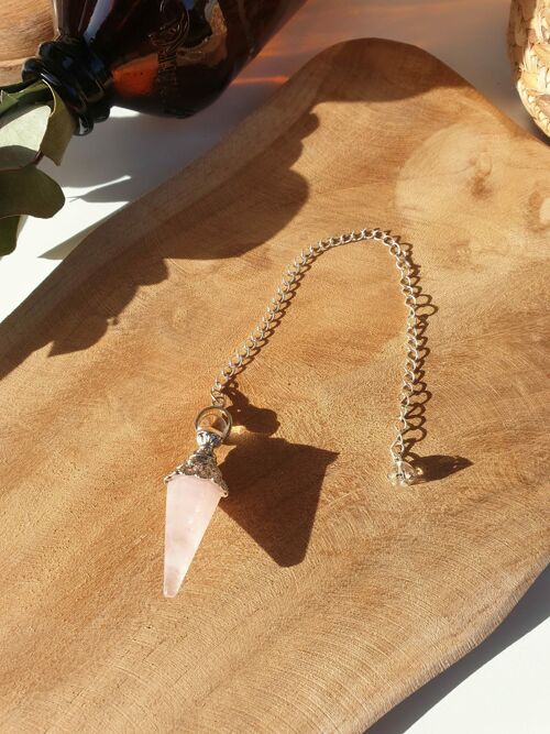 pendule en quartz rose