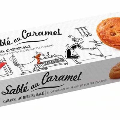 Biscuits artisanaux au caramel 125 g