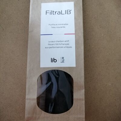 FILTRALIB-CHARCOAL FILTER FOR WATER 100% FRENCH