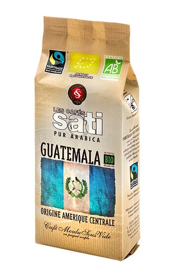 Café Sati Guatemala Bio fairtrade 250g moulu