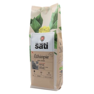 Café Sati Moka Sidamo d'Ethiopie 500g grains