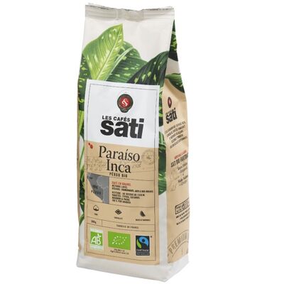 Café Sati Pérou Paraiso Inca bio équitable 500g grains