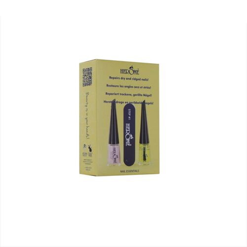 Nail Essentials Set Remedy Dry and Ridging Nails (Yellow)