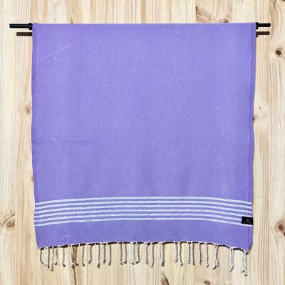 Fouta Lurex Lavande