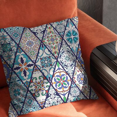 Fodere per cuscini con motivo mediterraneo |Fodera per cuscino colorata - Design:B