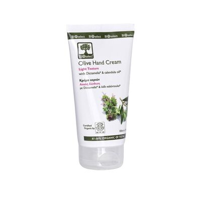 Olive Hand Cream~Light Texture (150ml) - Certified Organic