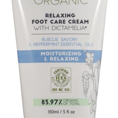 Relaxing Foot Care Cream - 150 ml - Certified Organic