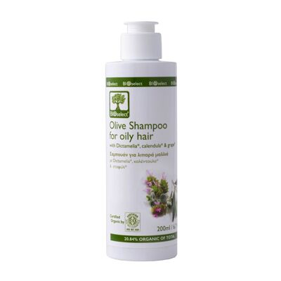 Olive Shampoo For Oily Hair- Certified Organic