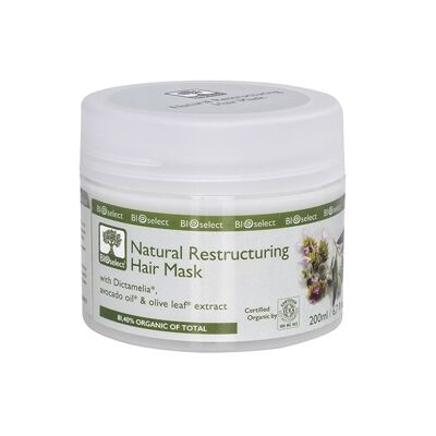 Natural Restructuring Hair Mask- Certified Organic