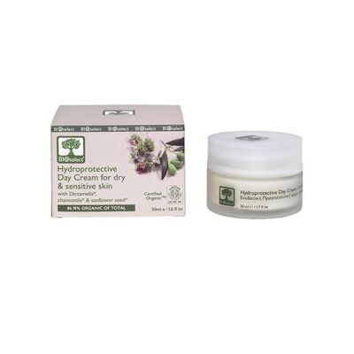 Hydroprotective Day Cream For Dry   Sensitive Skin- Certified Organic