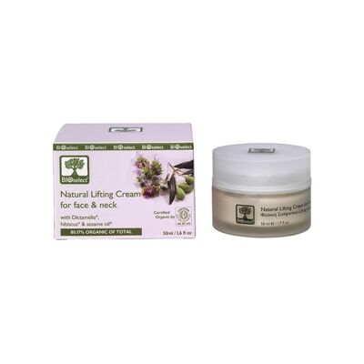 Natural Lifting Cream For Face   Neck- Certified Organic