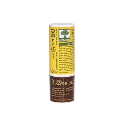 Sun Protection Stick SPF 50 - 100% Natural- Certified Organic