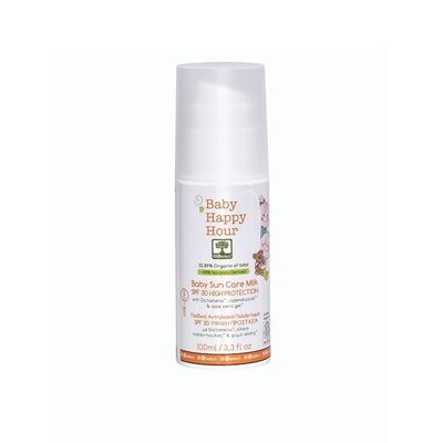 Baby Sun Care Milk - High Protection SPF 30- Certified Organic