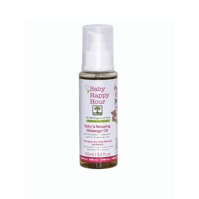 Baby’s Relaxing Massage Oil- Certified Organic