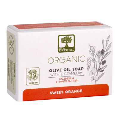 Certified Organic  Olive Oil Soap- Sweet Orange