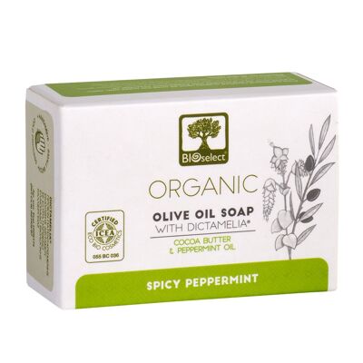 Certified Organic  Olive Oil Soap- Spicy Peppermint