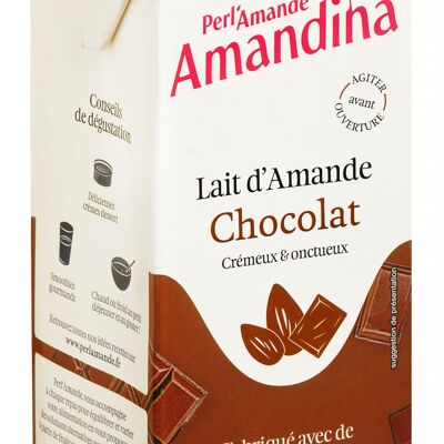 AMANDINA Lait  d'amande au CHOCOLAT 1L