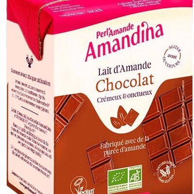 AMANDINA Leche de Almendras con CHOCOLATE 20cl