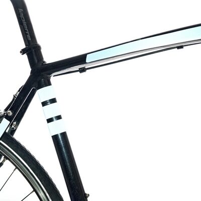 CORNICE FLASH 2.0 | Riflettori per bici alimentati dal movimento - BLU | AZZURRO