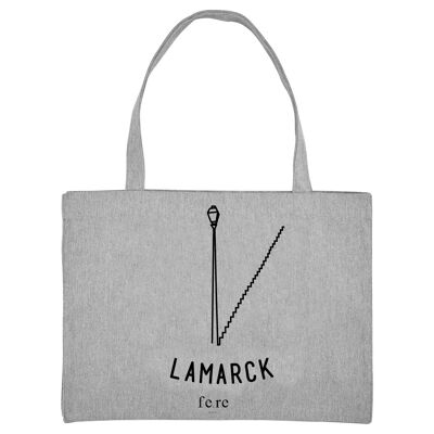 Shopping Bag XL Paris - gris - Lamarck