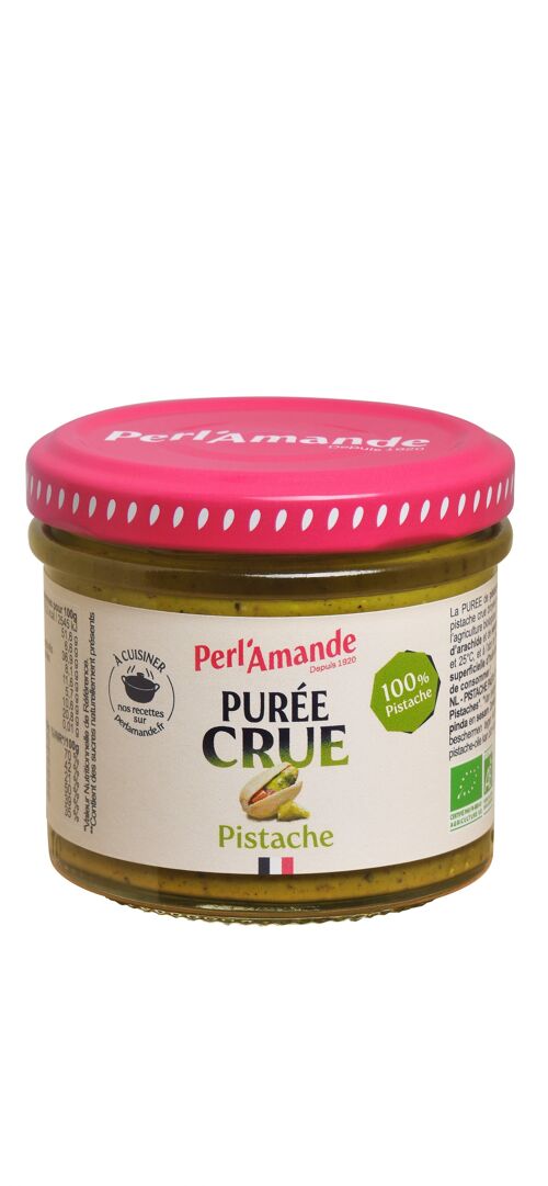 Purée crue Pistache 100G