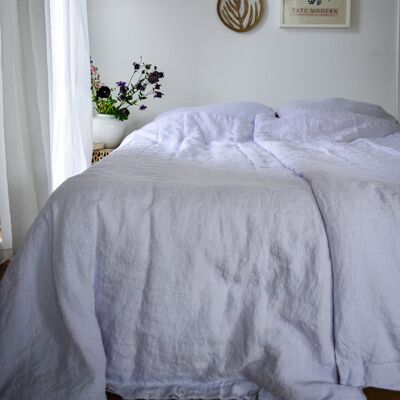 Linge de lit chanvre printemps frais - 200x220cm 40x80cm