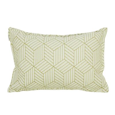 Cuscino Oro Jacquard bianco 40x60 cm