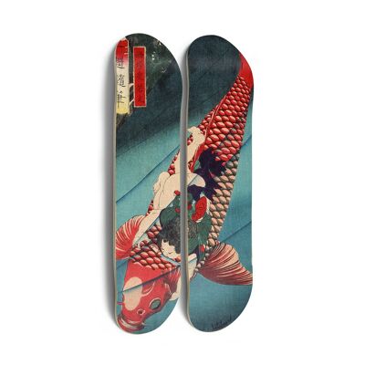 Skateboards for wall decoration: Diptyque “Carpe”