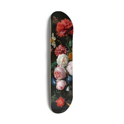 Skate pour décoration murale : Skate "Flowers"