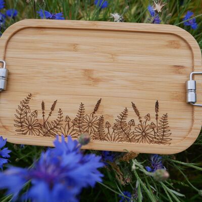 Lunch box fleurs sauvages grand