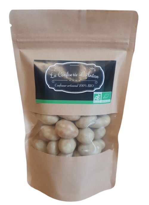 Amande pralinou - sachet kraft 180 gr - bio