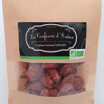 Chouchou caramelized almonds - kraft bag 135 gr - organic