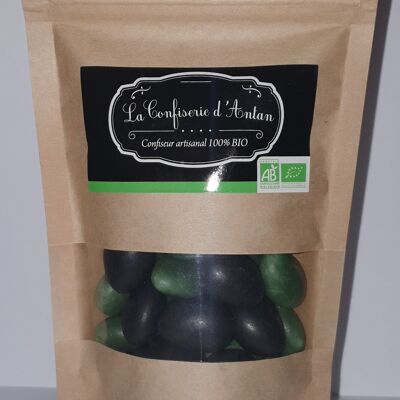 Provençal olivette duo almonds - 180 gr kraft bag - organic