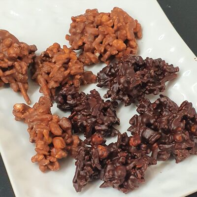 Crunchy choco-orange - chocolate assortments, bulk - organic