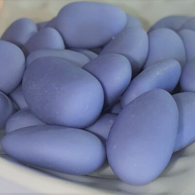 Almond dragees 40% 100% organic - blue, bulk - organic