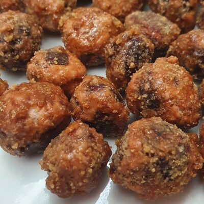 Caramelized hazelnuts with speculoos - bulk - organic