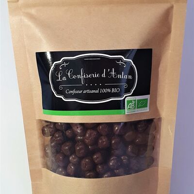 100% organic chocolate ginger pearls - kraft bag - organic