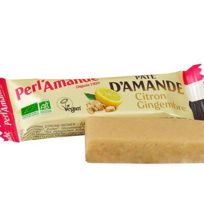 Barre Pâte d'amande Citron-Gingembre 20X25G