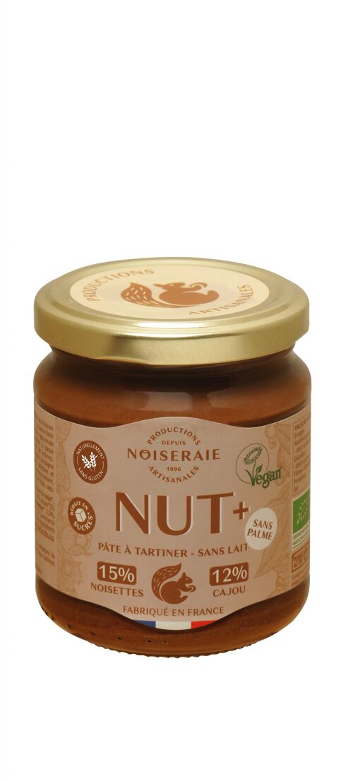 NUT+ Noisettes 15% Cajou 12 % 220G