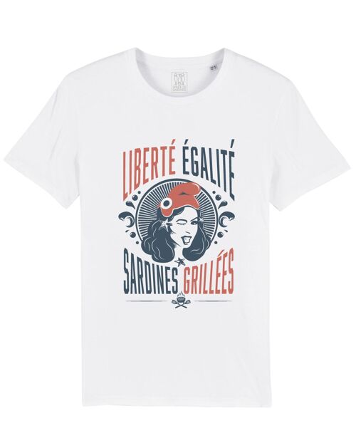 T-shirt marianne blanc